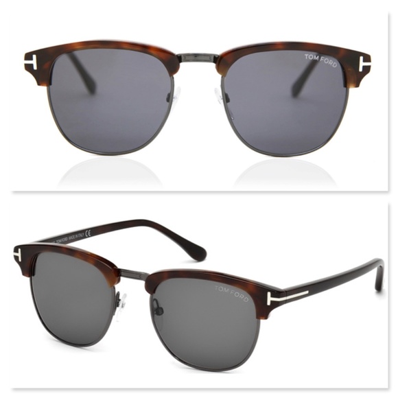 Tom Ford Other - New TOM FORD Henry Square Sunglasses FT0248 52A